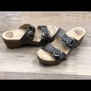 Dansko Sophie Leather Slides